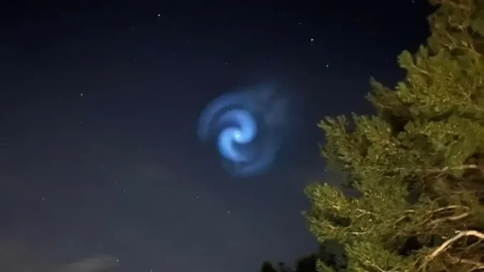 Spirale Bleu