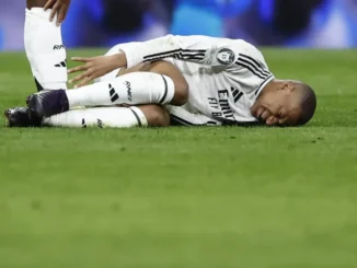 Kylian Mbappé blessé
