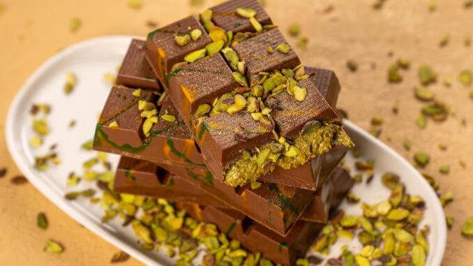 Chocolat de Dubaï Pistaches