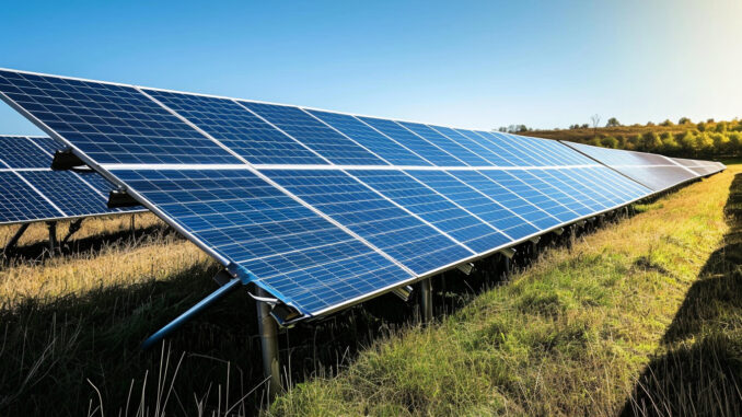 énergie solaire cellules solaires