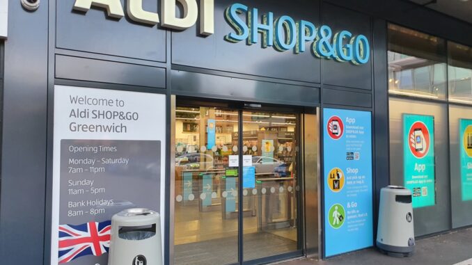 Aldi shop & go supermarché