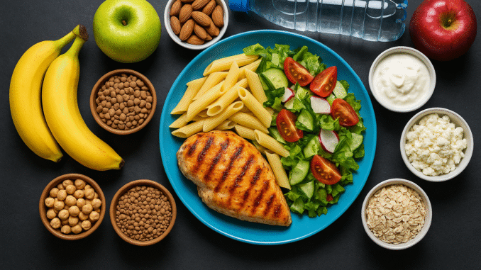 repas sportif repas pour sportif, repas du sportif, menu du sportif, repas protéiné pour sportif