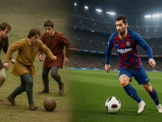 Histoire du football : l’évolution du sport, de la soule médiévale aux stades modernes et aux jeux vidéo
