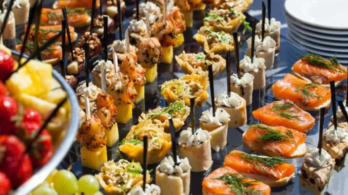idées apéritif dînatoire recettes apéro facile, buffet dinatoire, apéritif dinatoire original