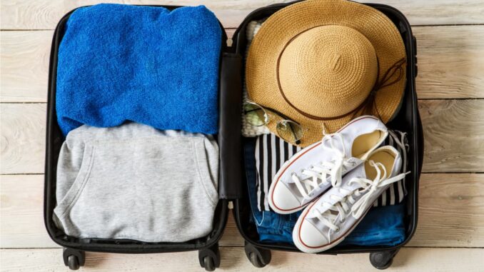 comment faire sa valise faire sa valise astuce, bagage optimisé, checklist valise