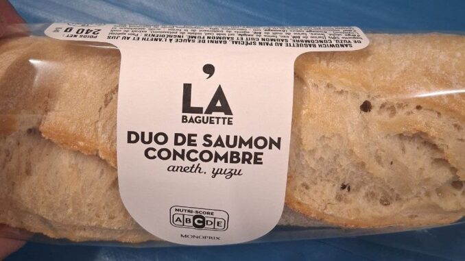 Rappel produit : trois sandwiches baguette Monoprix rappelés pour risque de listéria