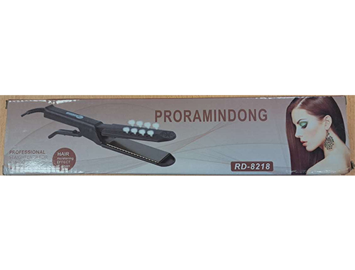 Rappel produit : Lisseur vendu via Shein pour risque de choc électrique