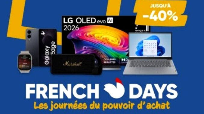 French Days : même prix affiché mais des conditions différentes chez Fnac, Darty et Boulanger